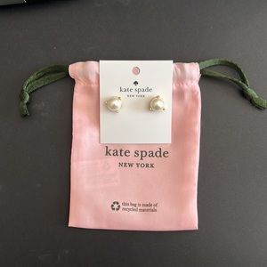 NWT Earrings Kate Spade Rise And Shine Pearl Studs